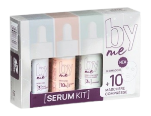 By Me Kit 3 Sieri + 10 Maschere Compresse - Iodase