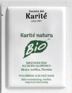 Maschera Viso Idratante con Acido Ialuronico e Burro di Karité - Società del Karitè