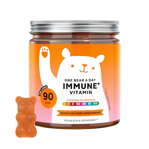 One Bear a Day Immune Vitamin - Bears With Benefits One Bear a Day Immune Vitamin - Bears With Benefits